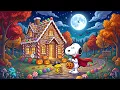 Snoopy s Trick or Treat at Gingerbread Cottage Chill Lofi Beats for Studying Reading Focusing