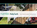 How-to Plan with Tuftex Polycarb under a minute