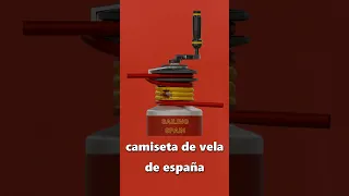 Camiseta de vela de Espania #shorts