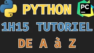 COMPLETE PYTHON TUTORIAL FOR BEGINNERS 1h15