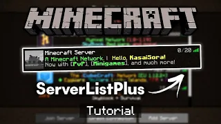 Setup ServerListPlus On Your Minecraft Server Tutorial