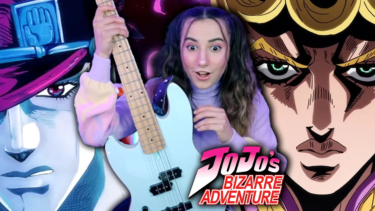 SINGER REACTS to JOJO's BIZARRE ADVENTURE ALL OPENINGS !!!  for THE FIRST TIME !!