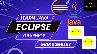 How to draw smiley in Java by using Eclipse Java for Beginners
