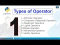 5 - Python What is Operator Types How to Use Operators in Hindi