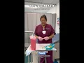 Medical assisting student setting up a TB test