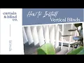 How to install vertical blinds easy DIY guide
