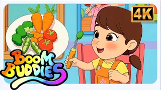 🥕 Canción de las Verduras 🥦 | Canción Infantil para Niños | Aprende las Verduras | Boom Buddies