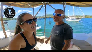 Fishing Rod Holders & Repairing a Blocked Injector! (S3 E13 Barefoot Sail and Dive)