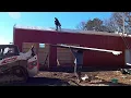 Summertown Metals Pole Barn Build time lapse
