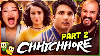 Part 2 - CHHICHHORE Movie Reaction! | Sushant Singh Rajput | Shraddha Kapoor | Varun Sharma