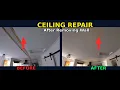 Fixing the Ceiling Gap After Wall Removal