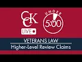 VA Higher-Level Review HLR Claims Explained