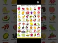 20 fruit name #shorts