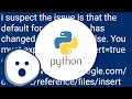 Editing Google docs with drive API