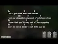Zach Bryan - Let You Down Guitar Chords
