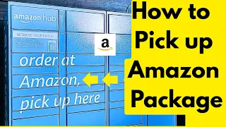 How to pick up your Package from Amazon Locker Amazon Hub Easy to follow Guide