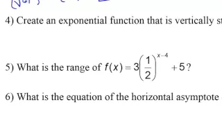 Test C to Exponential Functions