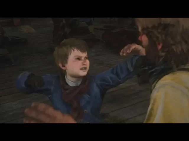 Playing as Jack Marston in Red Dead Redemption 2