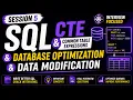 SQL CTE Database Optimization Explained June Batch DE Roadmap