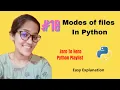 Modes Of Files - Python Trends Learn Python From Basic To Advance