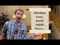 ENTIRE GENEALOGY OF JESUS Matthew s Begats Kords in the Kitchen Ep 8