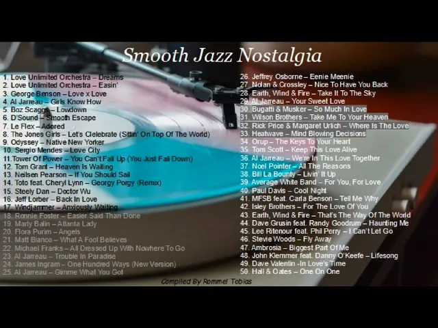 Download MP3 Smooth Jazz Nostalgia - 70s 80s 90s Jazz Fusion, Smooth Jazz/R&B/Soul Compilation