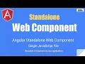 Angular Web Component Standalone - Single JavaScript File