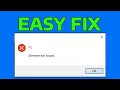 How To Fix Element Not Found Error in Windows 11