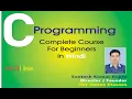 Programming in C Part 23 Union Online Lecture In Hindi
