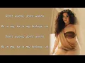 Lauren Jauregui - All In My Feelings (Lyrics)