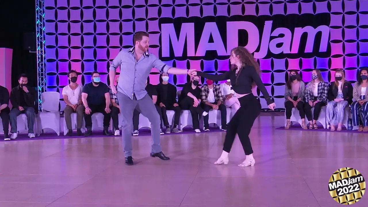 MADjam 2022 Advanced Jack & Jill Marcus Roth & Leigh Vanlerberg