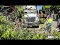 Truck Destroys Ficus Tree in Santa Monica Forces Street Closure and On-Site Shredding
