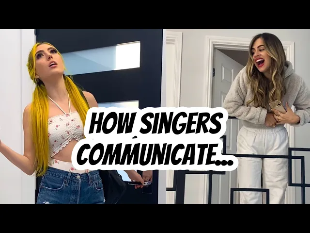 Download MP3 How Singers Communicate... #Shorts