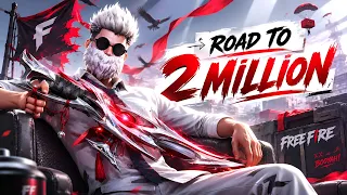 ROAD TO 2 MILLION 🔥 | FREE FIRE MAX LIVE 😈 | PRATYUSH GAMER
