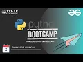 Python Bootcamp Day 2