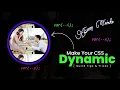 How to Update CSS Variable with JavaScript Make CSS Dynamic css variables css grid