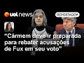 Download Lagu Fux faz voto cansativo até para ministros; Cármen deve estar preparada para rebater | Carla Araújo