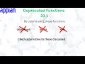 Appian Deprecated Function Alternative for dollar euro caladdday Appian Tutorial Beginners