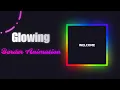 Glowing Border Animation Effect by HTML CSS