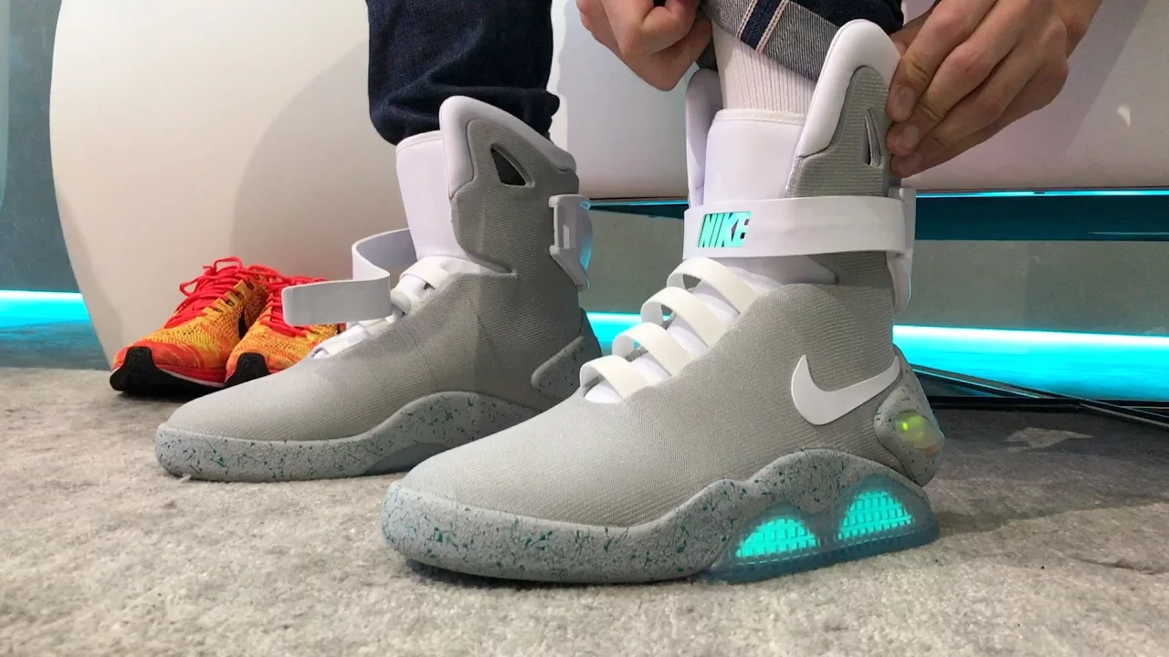 We wear-test the self-lacing Nike MAG. It's awesome!