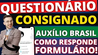 EMPRÉSTIMO AUXÍLIO BRASIL! COMO RESPONDER O QUESTIONÁRIO BANCO PAN