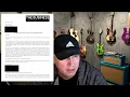 Lagu I'm Being Sued By Guitar Brand, My Response To The Legal Notice