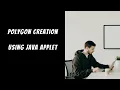 Polygon creation using java Applet