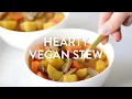 Hearty Vegetable Stew Vegan Slow Cooker Option