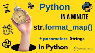 str format - map mapping