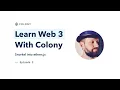 Learn Web3 with Colony - Snorkel into ethers js