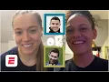 Pulisic or Reyna Ronaldo or Messi Fran Kirby and Trinity Rodman play You Have To Answer ESPN FC