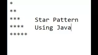13 Star Pattern Using nested for loop in Java