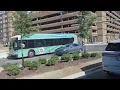 Onboard on the DDOT bus New Flyer XE40 Xcelsior on Route 5 Van to Downtown RPTC