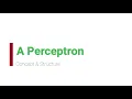 Lecture 3 A perceptron